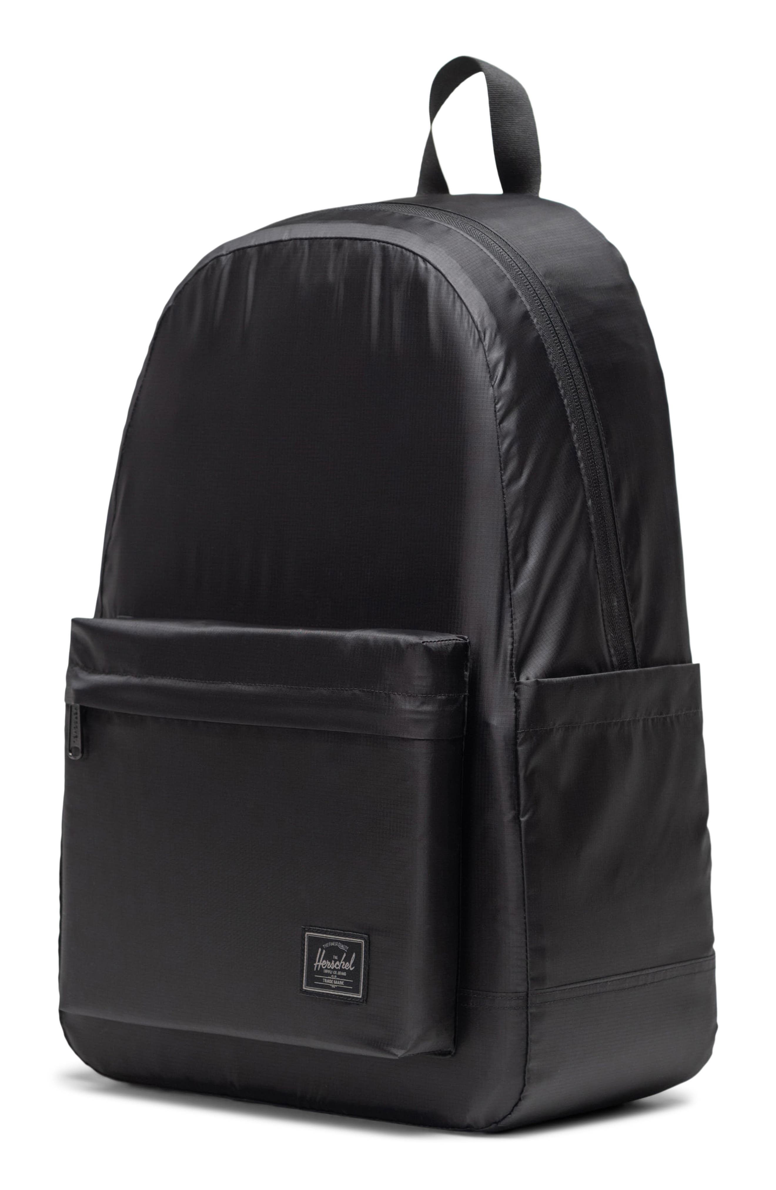 Herschel Supply Co. Rome Packable Backpack, Alternate, color, Black Tonal
