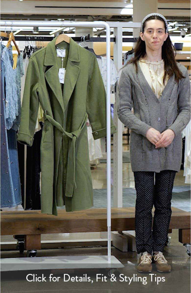 Stay Wild Wool Coat, sales video thumbnail