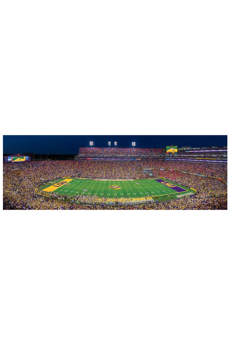 LSU Tigers 1000pc Panoramic Puzzle, Alternate, color, Multicolor