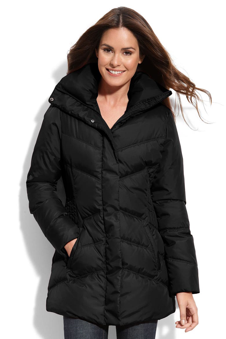 by Andrew Marc 'Freestyle' Quilted Puffer Jacket, Main, color, BLACK