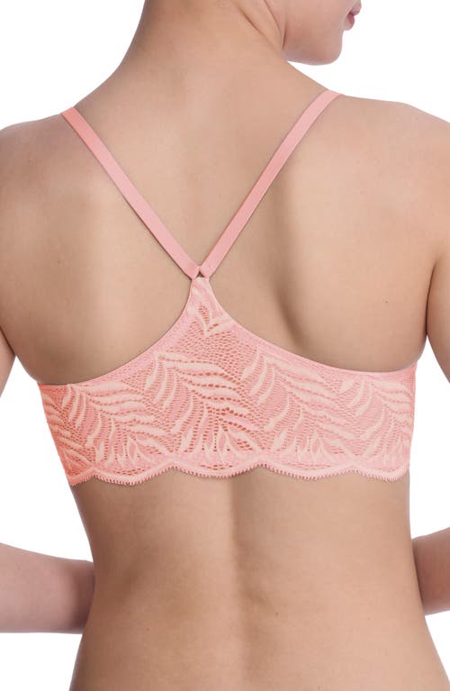 Natori Underwire Front Close Contour Bra In Pink