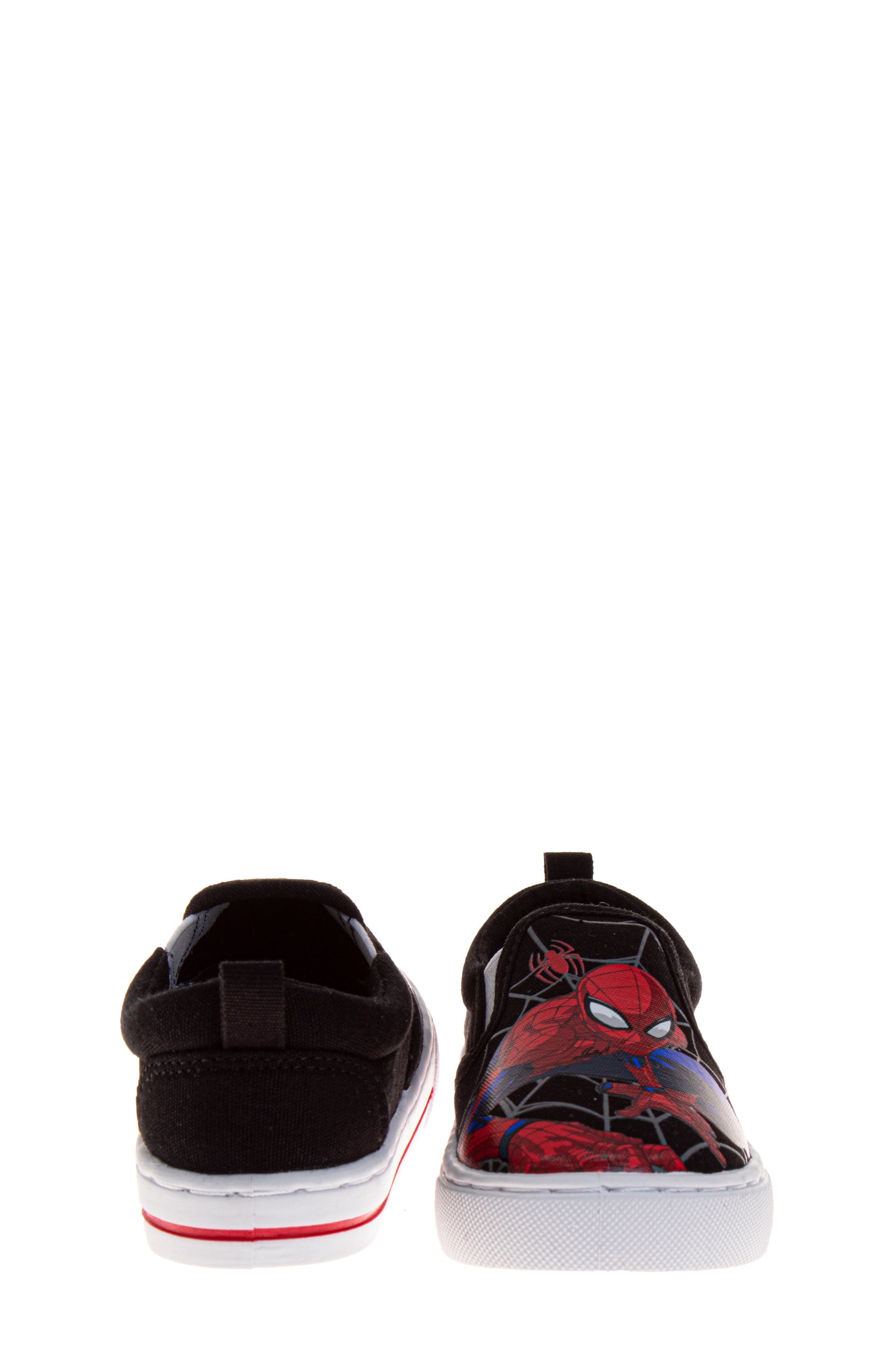 Kids' Marvel Webbed Wonder Spider-Man Sneaker, Alternate, color, BLACK/RED