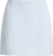 French Connection Boiled Wool Miniskirt