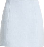 French Connection Boiled Wool Miniskirt