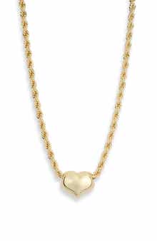 EYE CANDY LOS ANGELES Jolie Heart Necklace