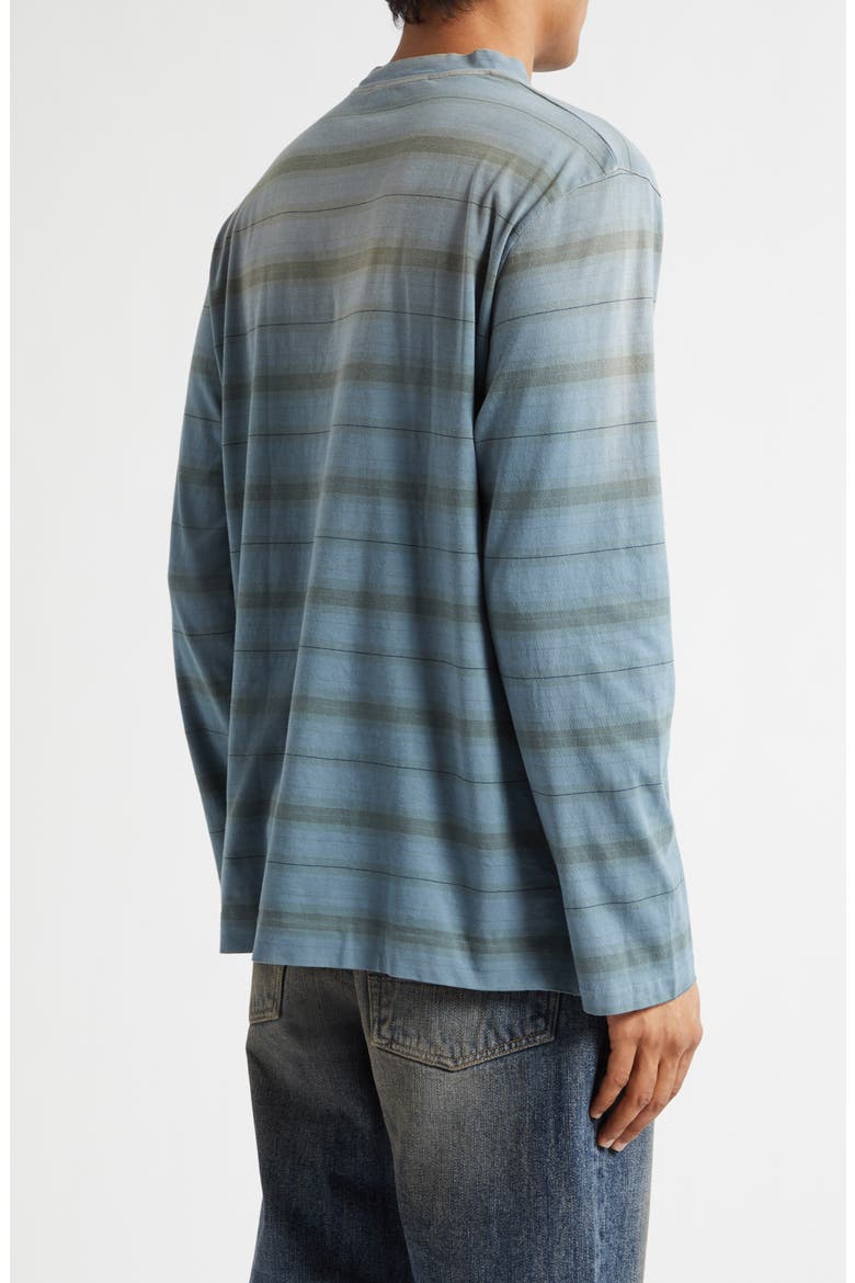 Box Stripe Long Sleeve T-Shirt, Alternate, color, SPRAY FADE GHOST STRIPE