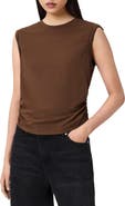 AllSaints West Side Ruched Tank