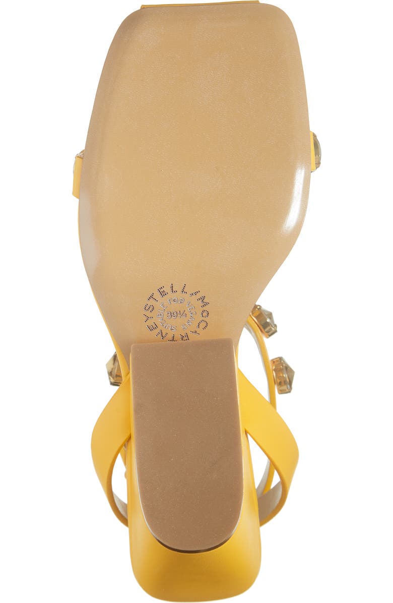 Stella McCartney Cowboy Crystal Embellished T-Strap Sandal, Alternate, color,