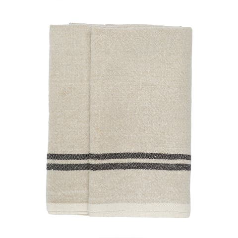 Vintage Linen Towels  - Set of 2