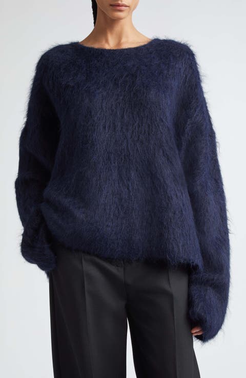 Oversize Boxy Alpaca Blend Sweater