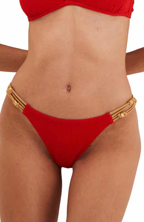 ViX Paula Hermanny Firenze Paige Strappy Bikini Bottoms