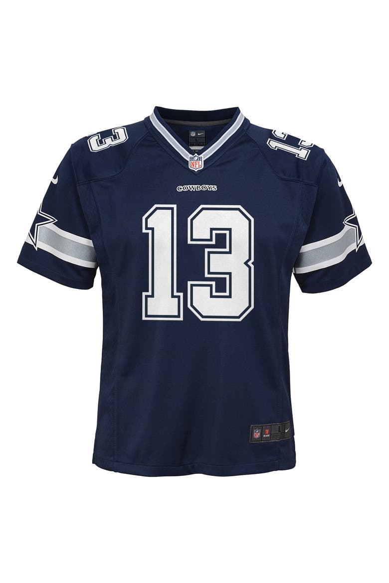 Youth Nike Caleb Downs Navy Dallas Cowboys Team Game Jersey, Alternate, color, Navy