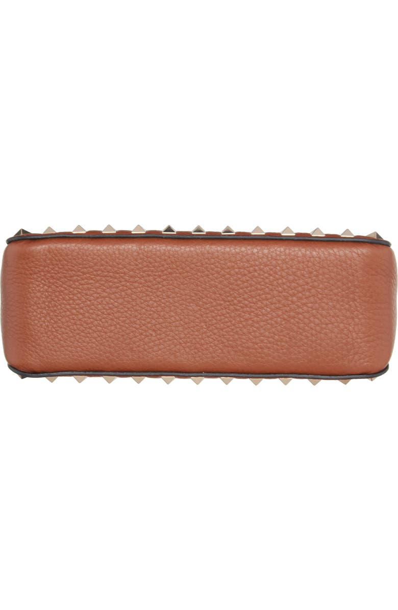 Valentino Garavani Small Rockstud Leather Shoulder Bag, Alternate, color,