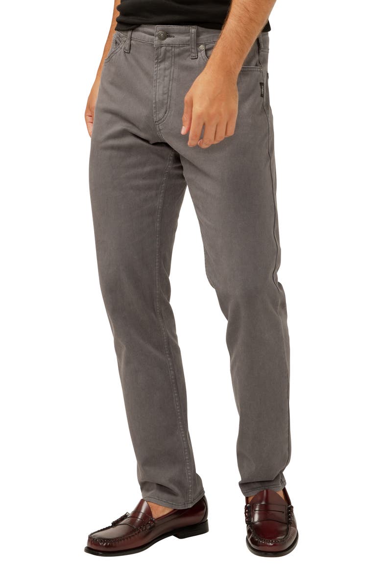Machray Athletic Fit Straight Leg Jeans, Alternate, color, SLATE GREY