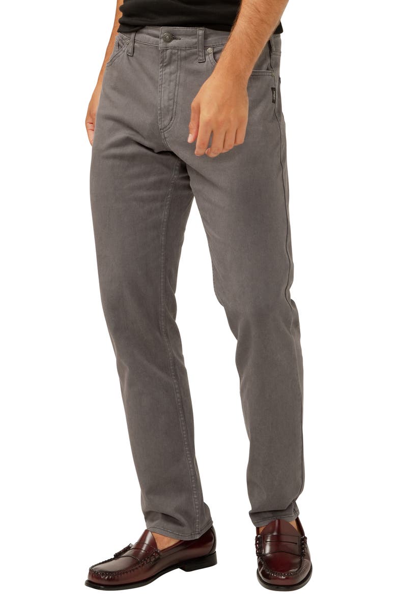 Silver Jeans Co. Machray Athletic Fit Straight Leg Jeans, Alternate, color, Slate Grey