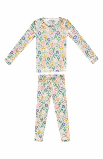 Copper Pearl Kids' Clara Fitted Long Sleeve Two-Piece Pajamas