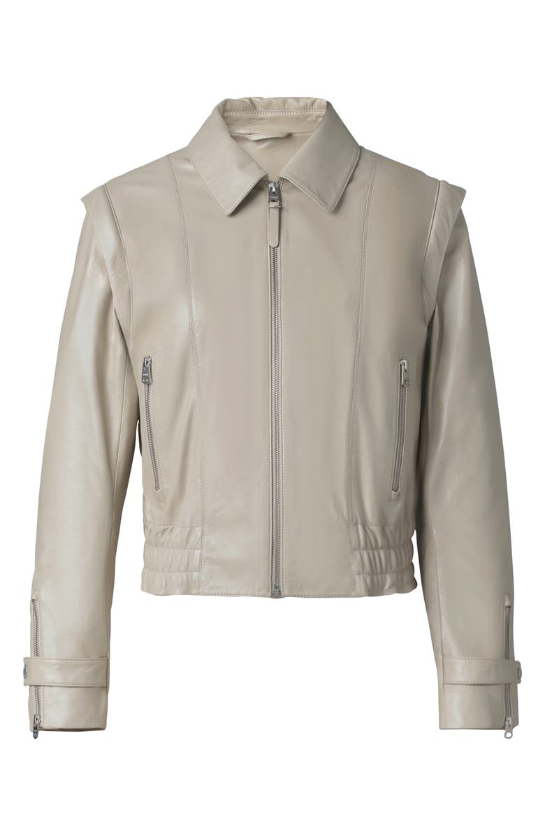 Mackage Amoree 2-in-1 Paneled Leather Jacket, Alternate, color,