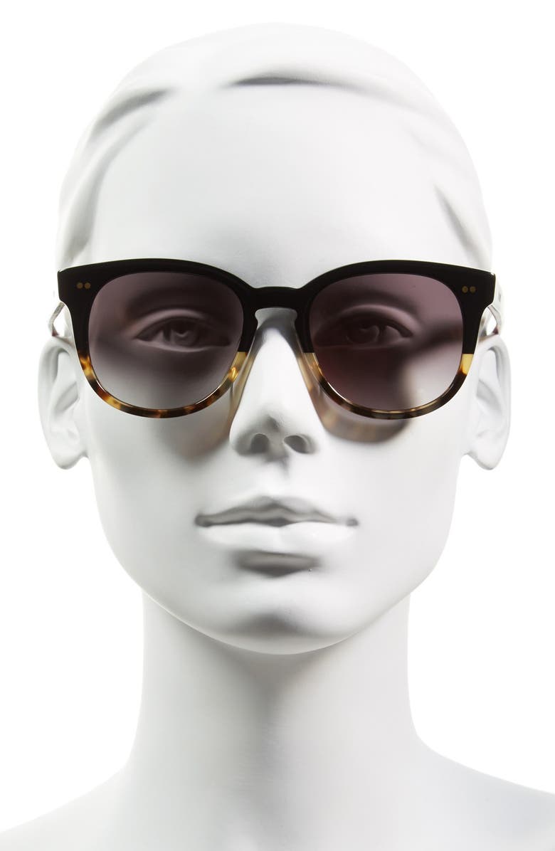 TOMS 'Dodoma' 51mm Vintage Keyhole Sunglasses, Alternate, color, 