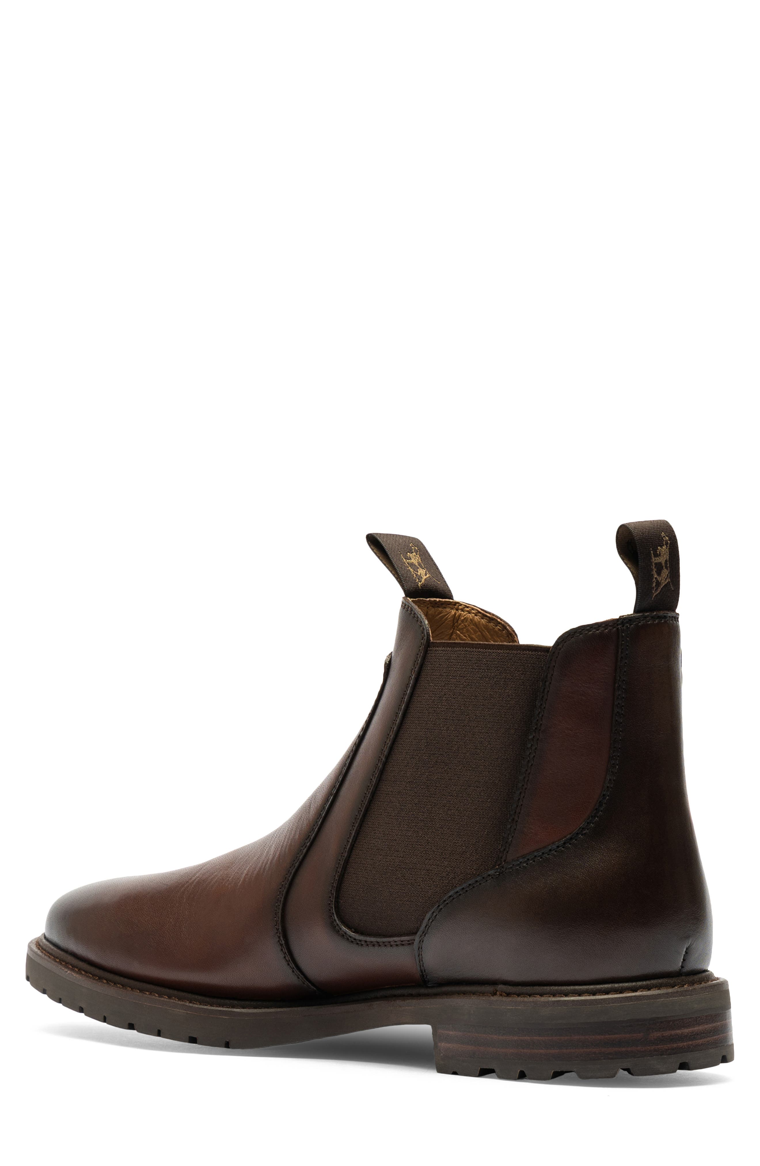 Brooklyn Chelsea Boot, Alternate, color, REDWOOD/ CHOCOLATE