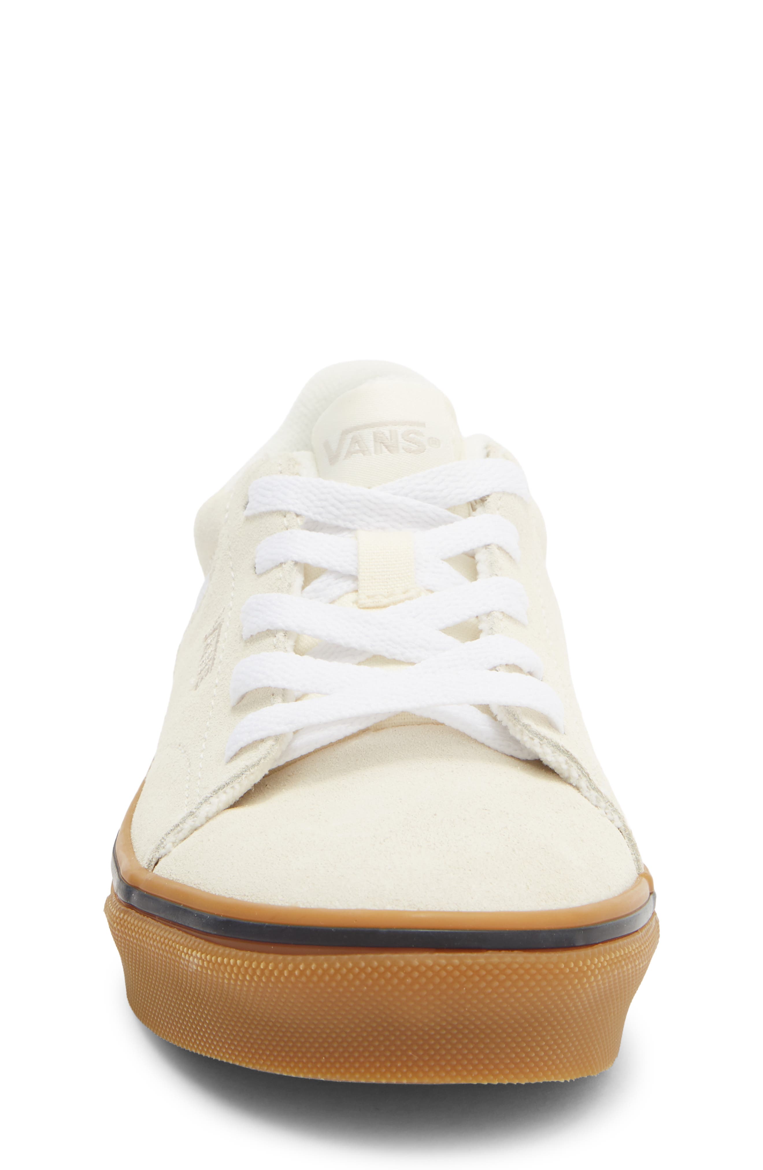 Vans Kids' Seldan Basi Sneaker, Alternate, color, Classic White