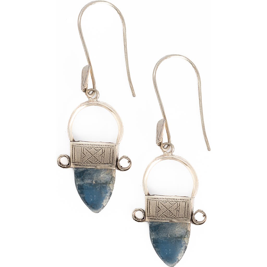 Kapoeta By Ambica Tuareg Kyanite Earring In Silver