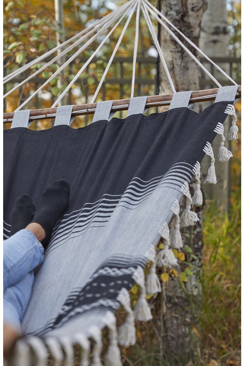 Mexican Hammock, Alternate, color, Black and White
