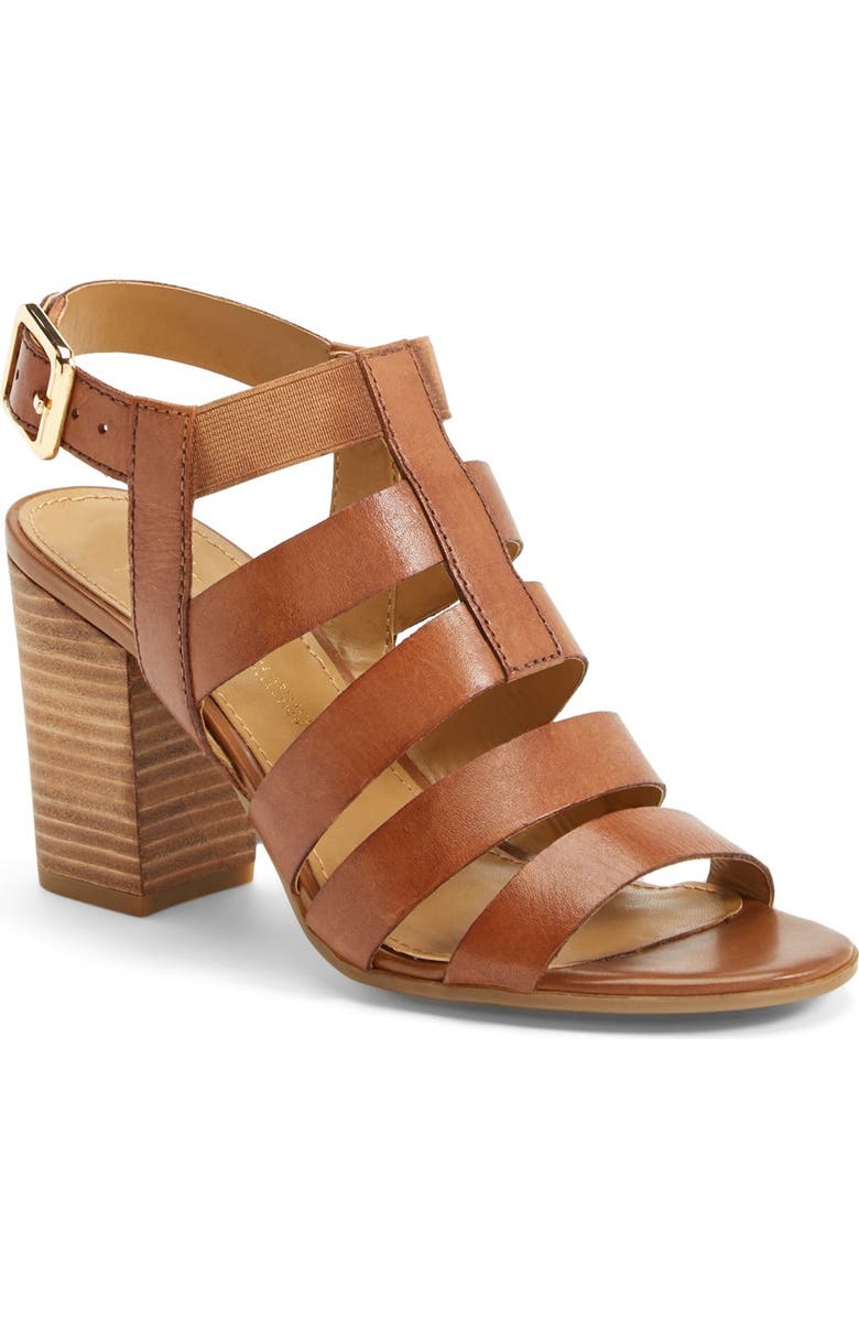 Franco Sarto 'Montage' Leather Sandal, Main, color,