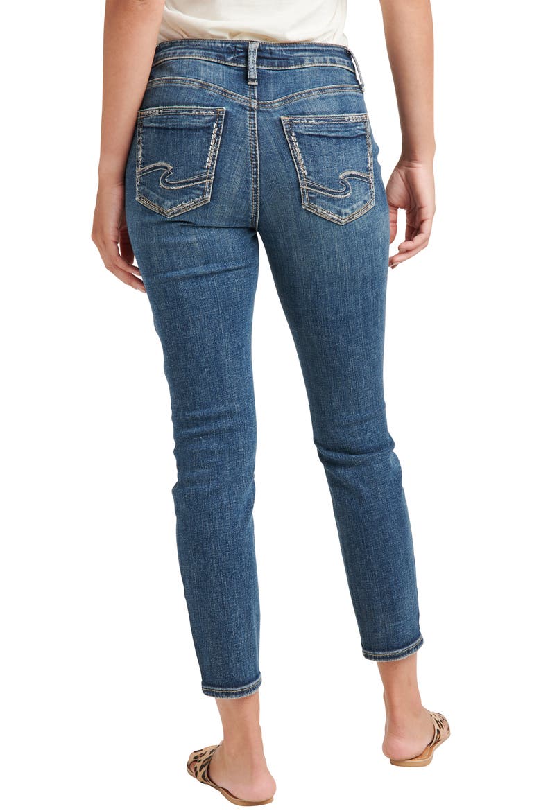 Suki Skinny Crop Jeans, Alternate, color, INDIGO