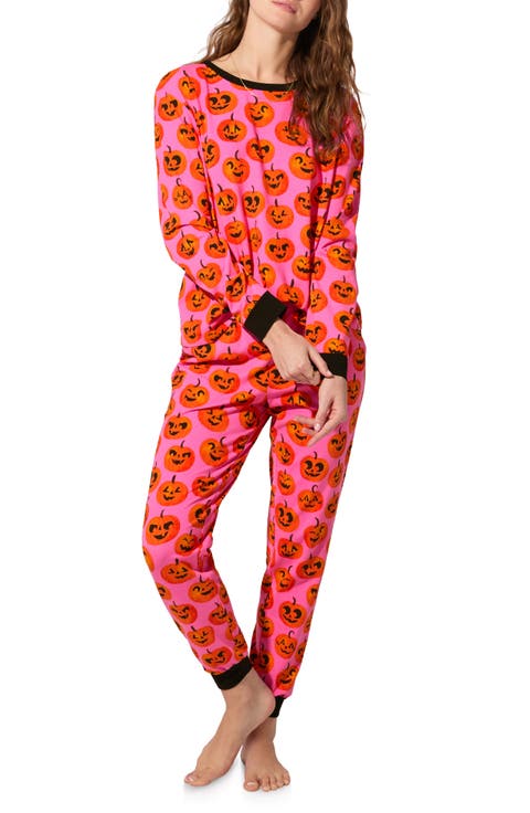 Organic Cotton Blend Jersey Pajamas (Regular & Plus)