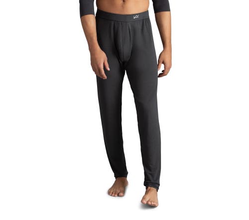 Watson's Heat Baselayer Thermal Long John Underwear In Black
