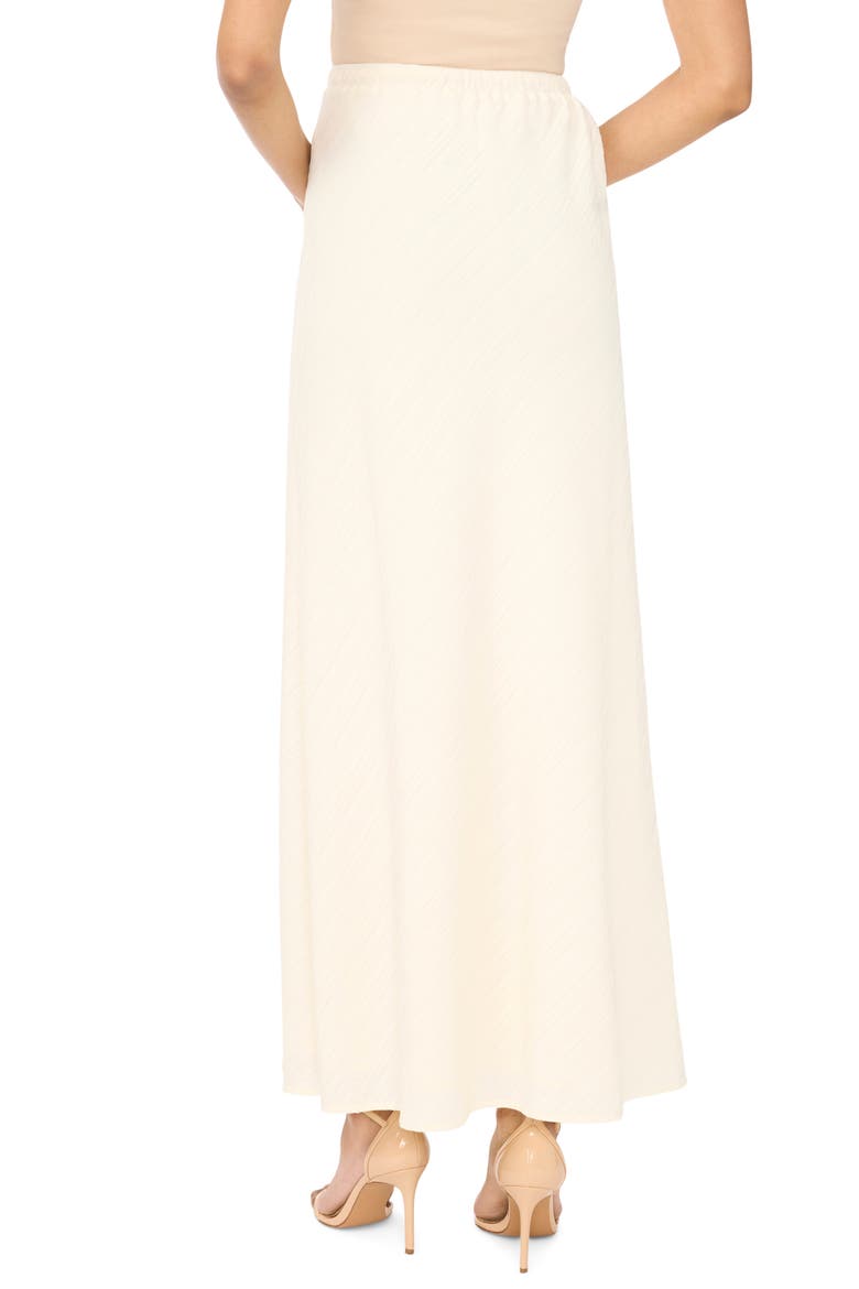 Drawstring Maxi Skirt, Alternate, color, ANTIQUE WHITE