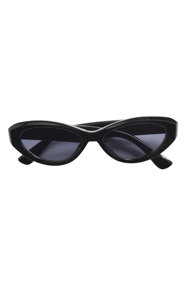 MANGO Oval Sunglasses, Alternate, color, 