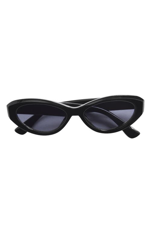 MANGO MANGO OVAL SUNGLASSES