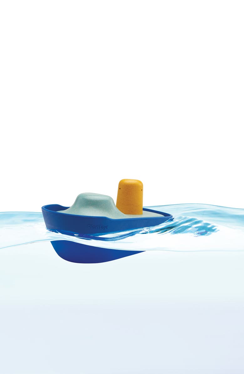 PlanToys<sup>®</sup> Tugboat Bath Toy, Alternate, color, Assorted