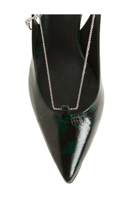 Zadig & Voltaire First Night Slingback Pump In Abyss