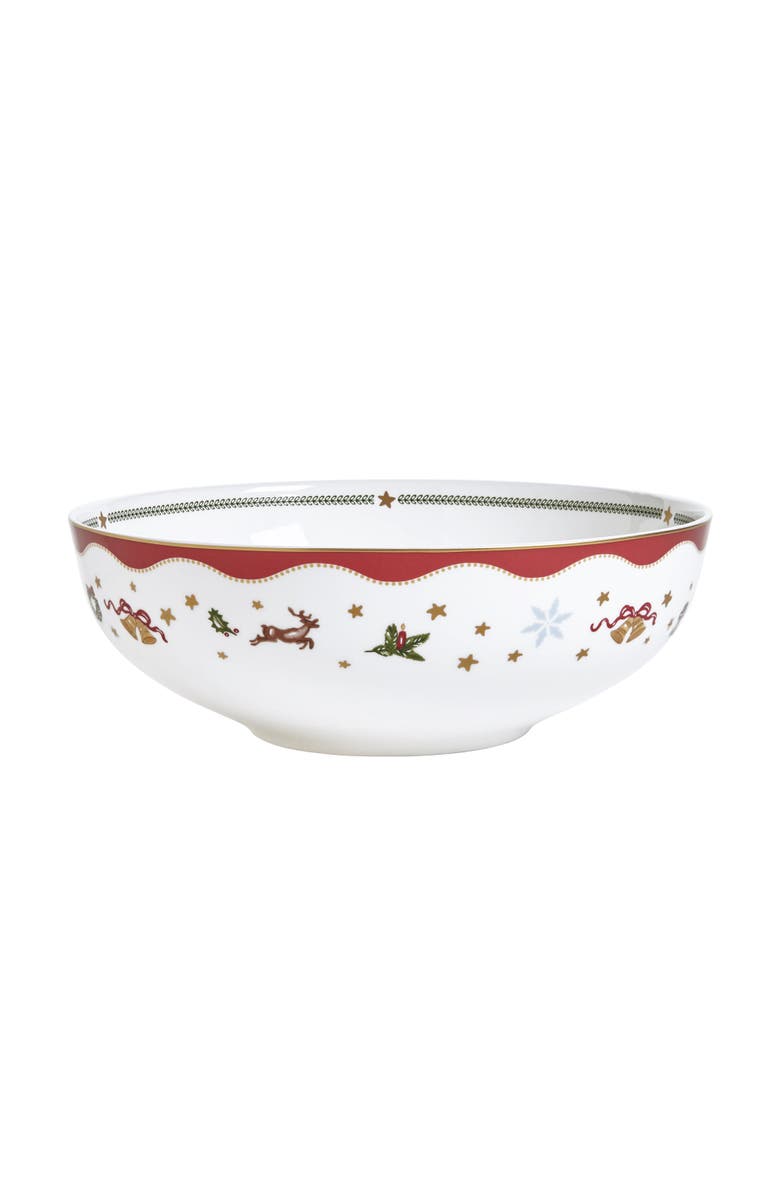 Prouna My Noel Serving Bowl, Main, color, White