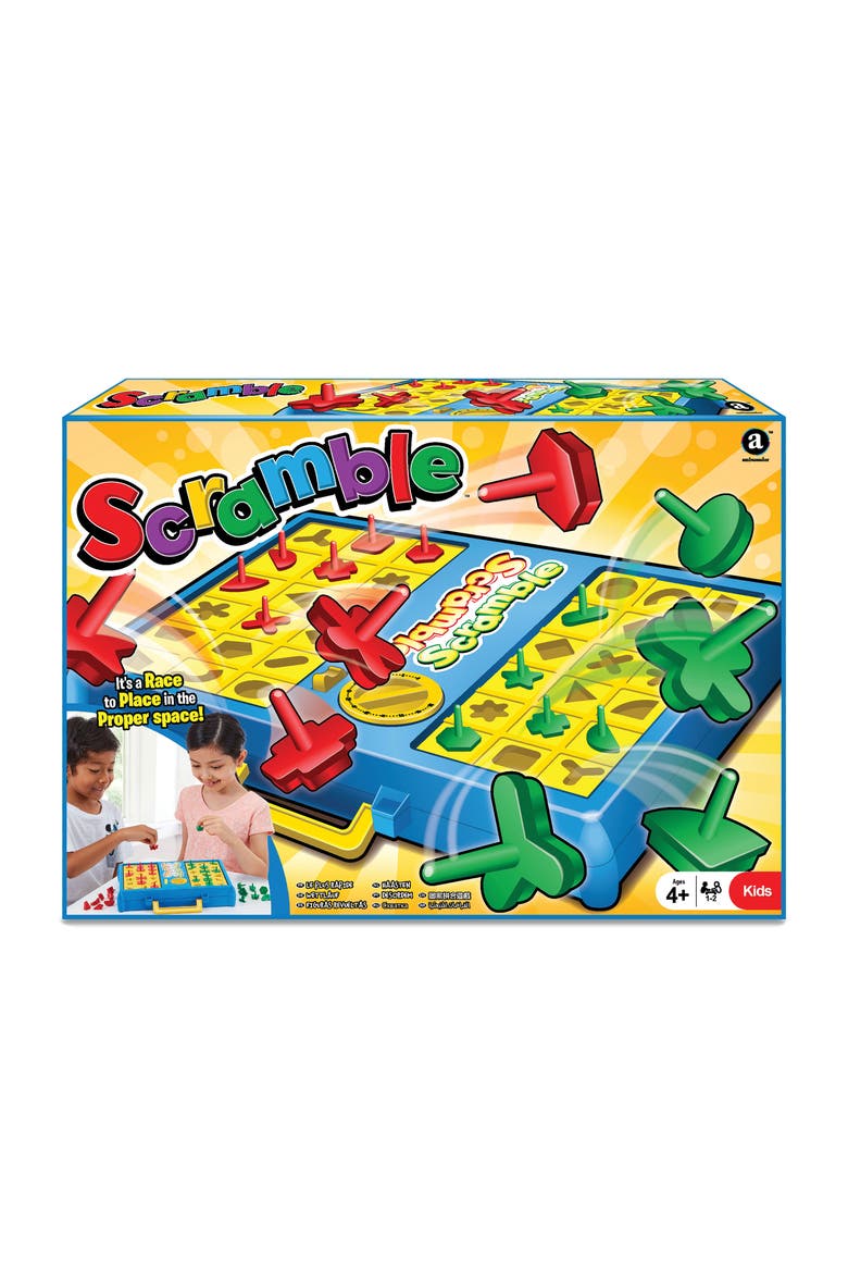 Scramble Race to Place Tabletop Game, Main, color, Multicolored