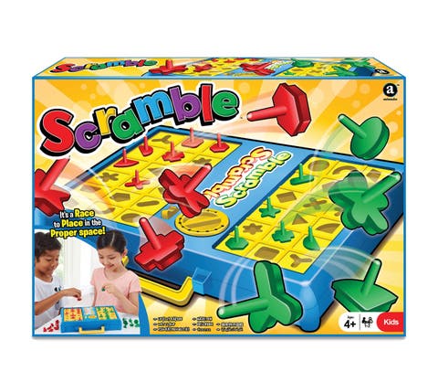 Scramble Race to Place Tabletop Game
