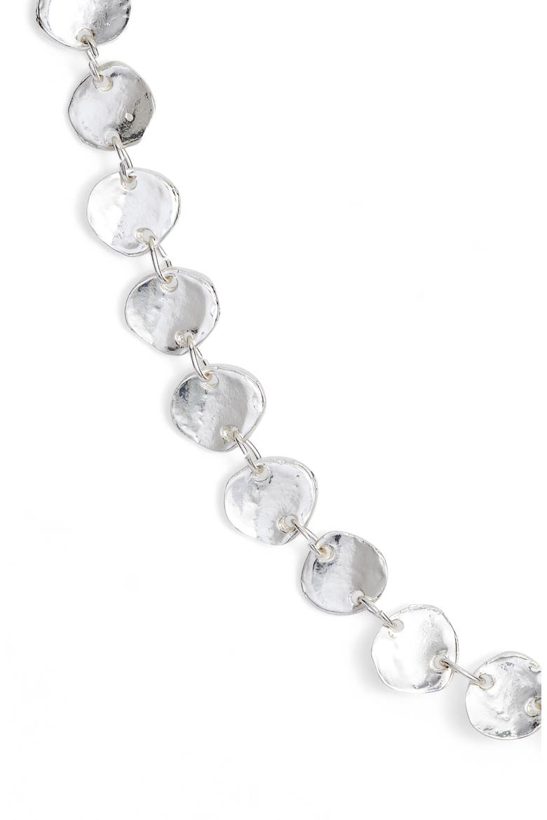 Sophia Long Necklace, Alternate, color, SILVER