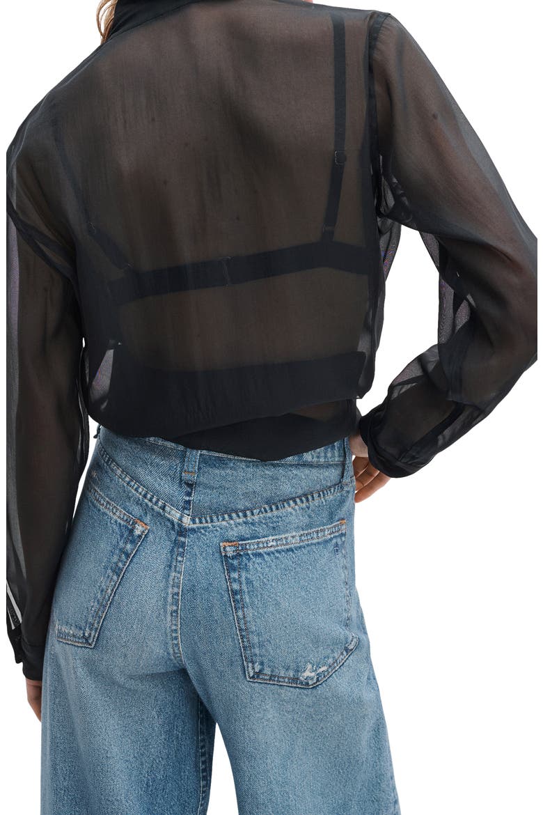rb Miramar Sofie High Waist Ankle Wide Leg Terry Sweatpant Jeans, Alternate, color, MINETTA