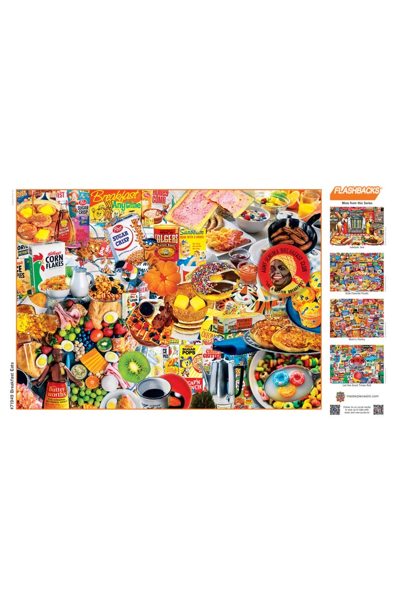 Breakfast Eats 1000 Piece Jigsaw Puzzle, Alternate, color, Multicolor