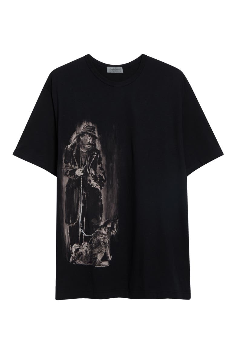 Graphic T-Shirt, Main, color, BLACK