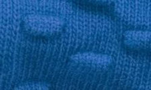 Portolano Bubble Stitched Infinity Scarf In Blue