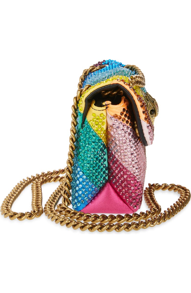 Kurt Geiger London Mini Kensington Crystal Shoulder Bag, Alternate, color,