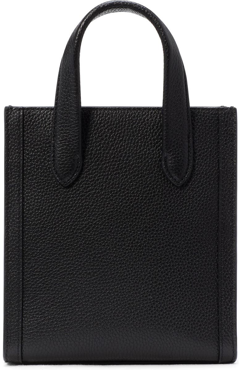 Kate Spade New York mini manhattan pebbled leather tote, Alternate, color,