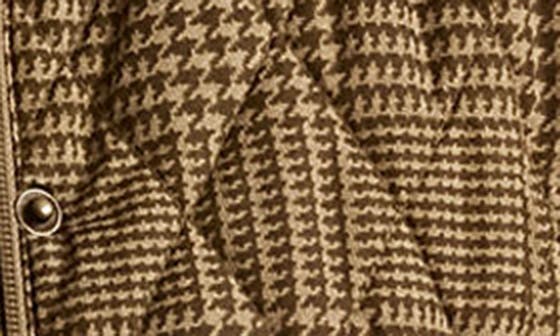 Женские куртки Lauren Ralph Lauren Houndstooth Quilted Barn Jacket — фото 6