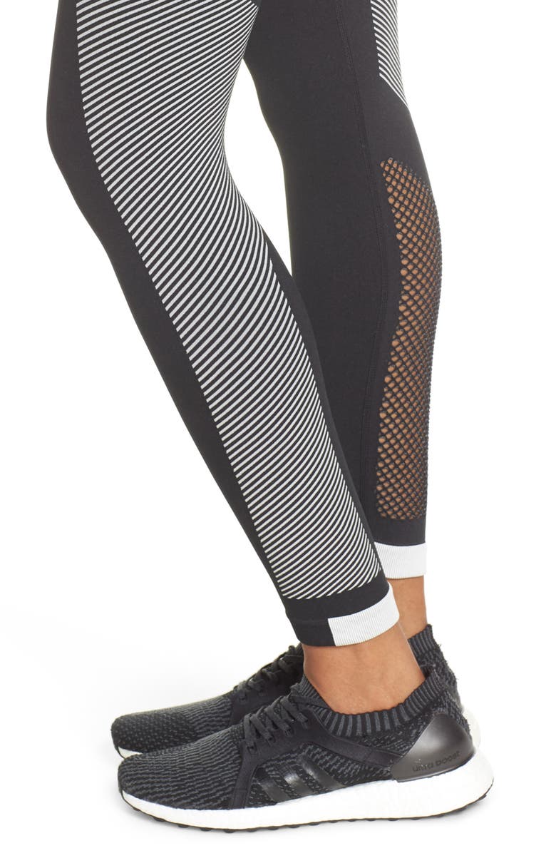 adidas Primeknit High Waist Seamless Tights, Alternate, color,