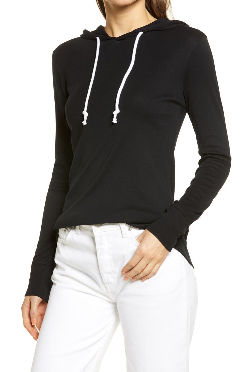 Caslon<sup>®</sup> Knit Hoodie, Main, color,