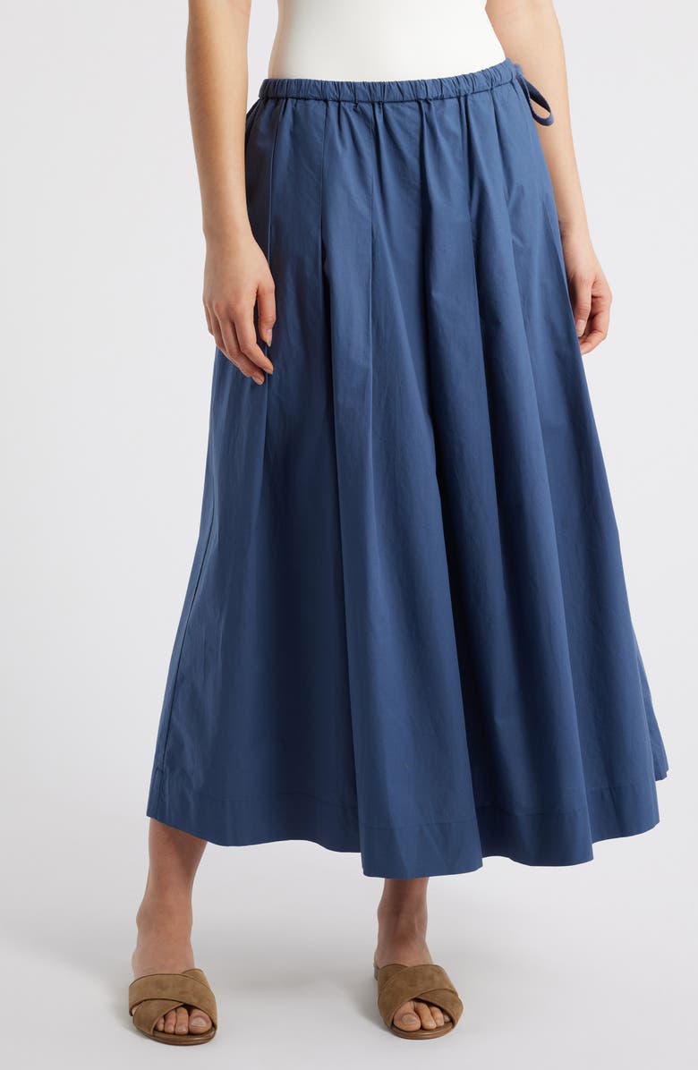 Masai Copenhagen Siffa Cotton Poplin Maxi Skirt, Main, color, 