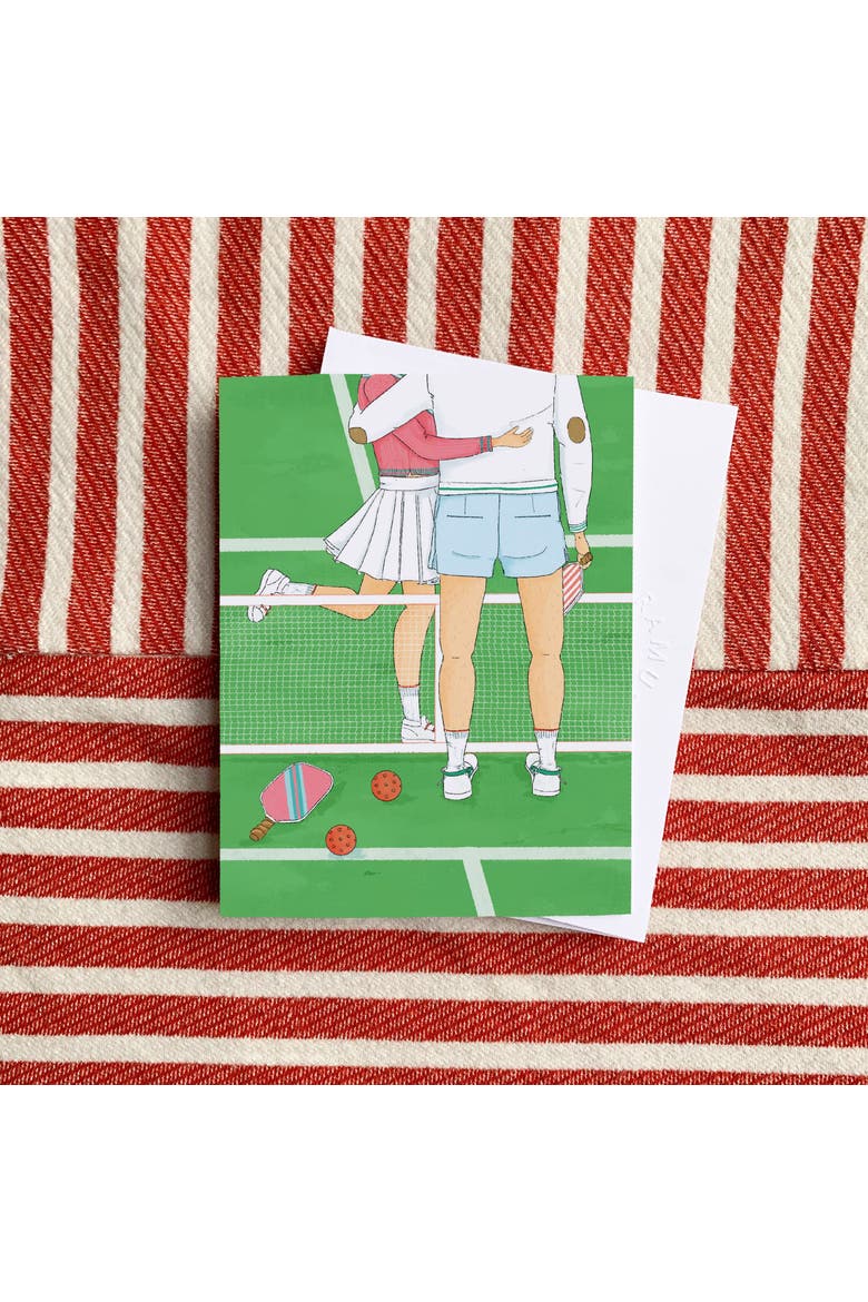 Love/Valentine's Greeting Card Pack (3ct) "Best Match Pickleball Couple", Alternate, color, Multi-Pack